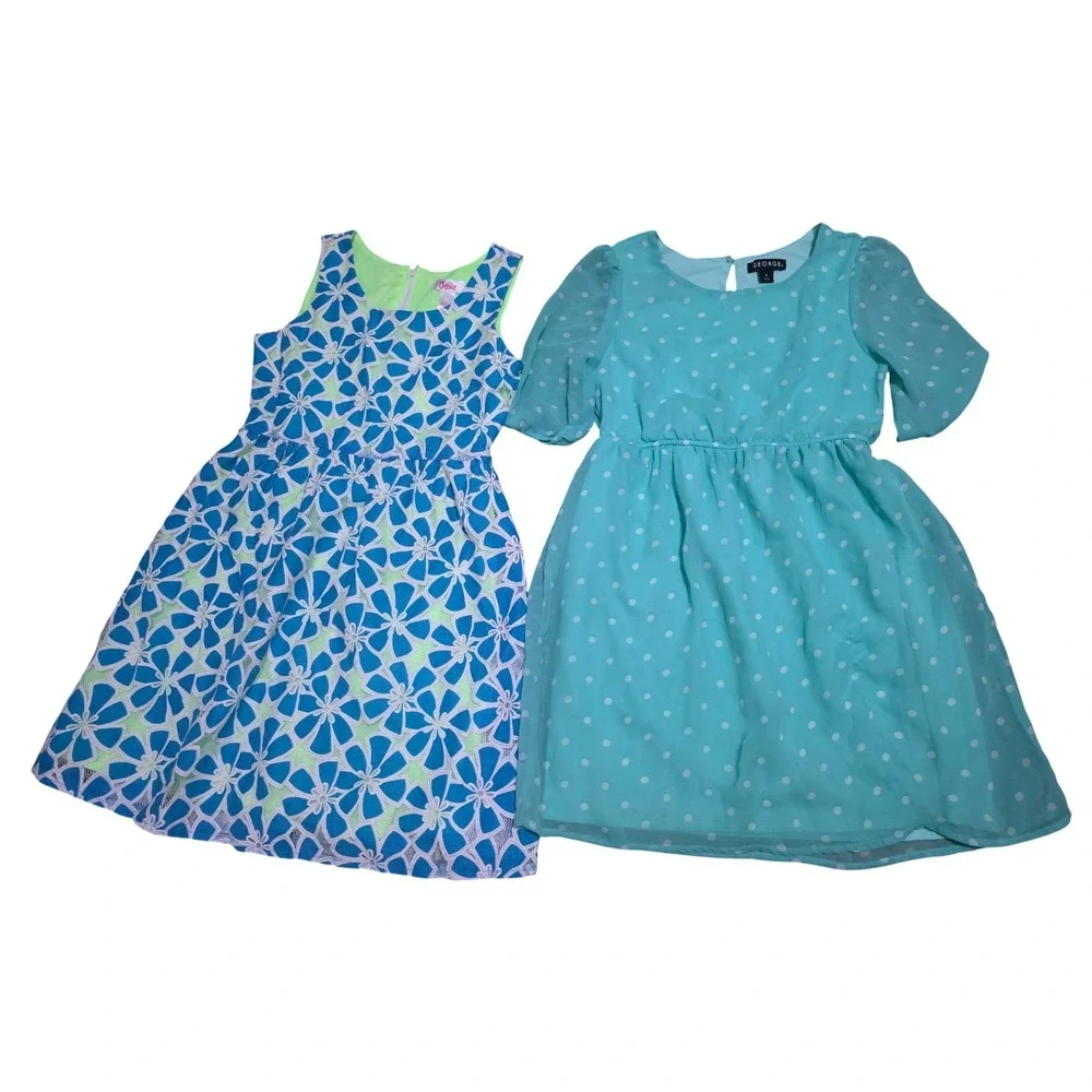 Lot Of Girls Mix Brand‎ Dresses Casual 10pc ALLSEASON Size 7-8 M